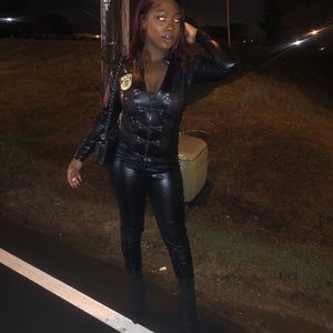 SWAT Sexy Halloween Costume BLACK